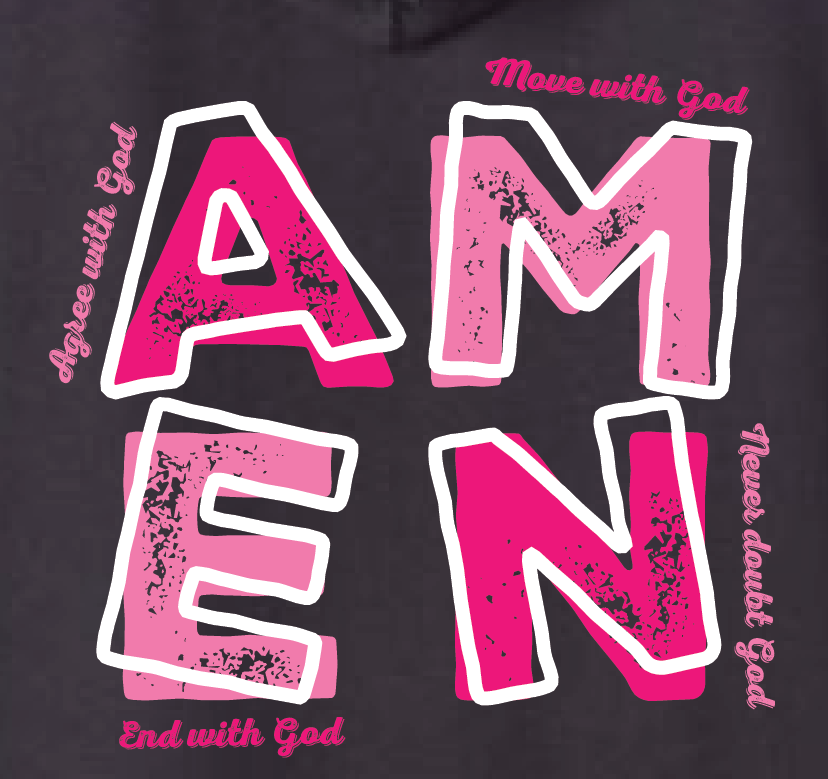 AMEN Two-Sided Hooded Sweatshirt