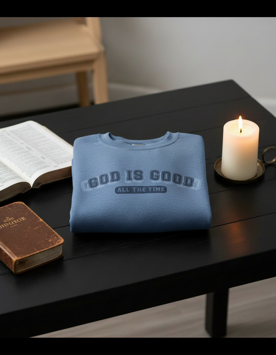 God is Good Crewneck Sweatshirt