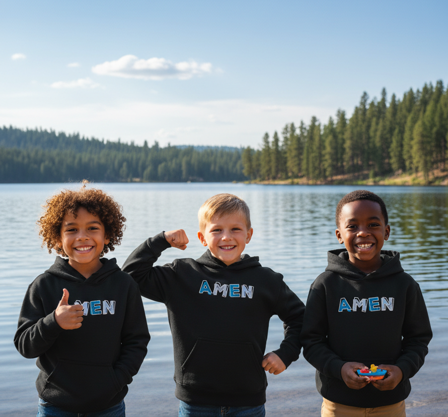 Youth AMEN Hooded Sweatshirts