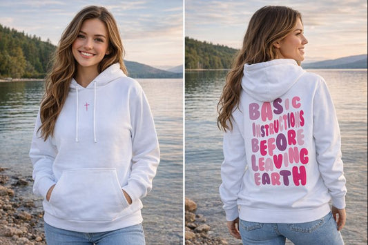 BIBLE Two-Sided Hooded Sweatshirt