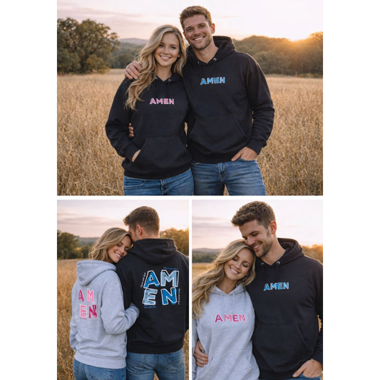 AMEN Two-Sided Hooded Sweatshirt