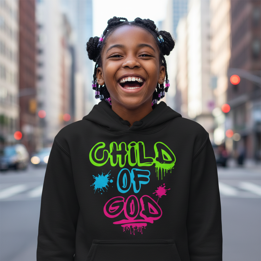 Youth Child of God Hooded Sweatshirts and T-Shirt