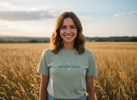 Glow in the Dark Two-Sided Comfort Color T-Shirt