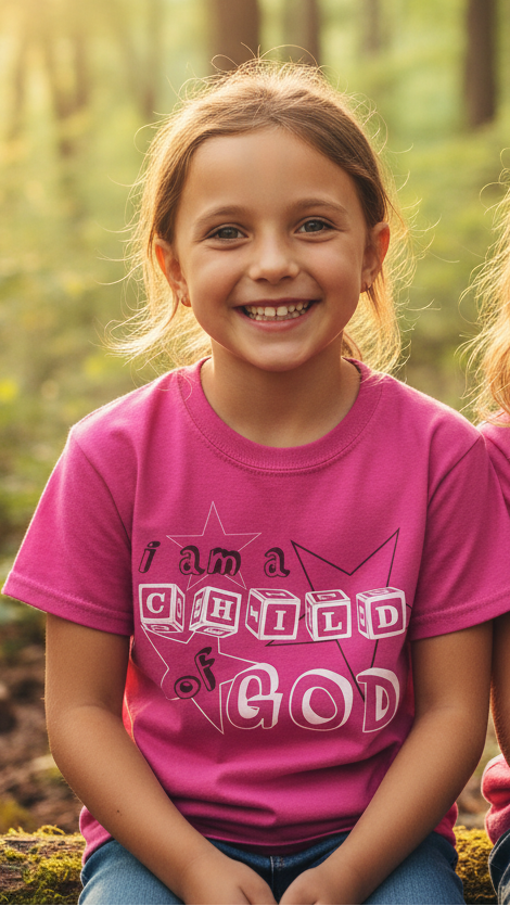 Youth I am a Child of God T-Shirt
