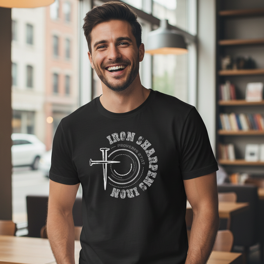 Iron Sharpens Iron Circle T-Shirt