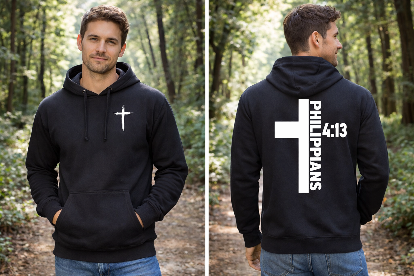 Philippians Two-Sided Hooded Sweatshirt