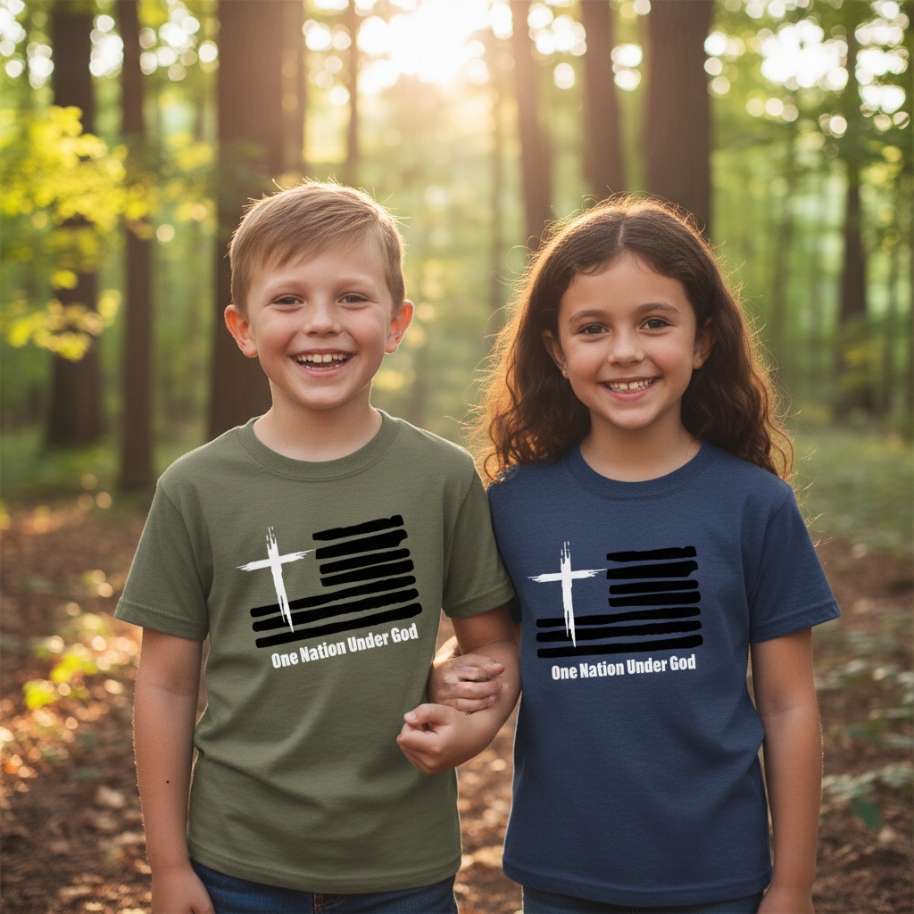 Youth One Nation Under God T-Shirt
