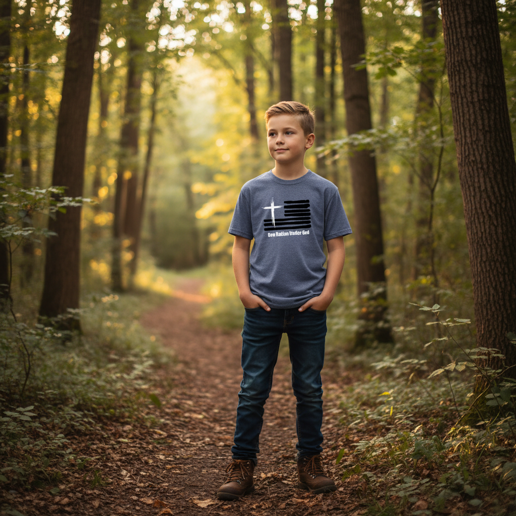 Youth One Nation Under God T-Shirt