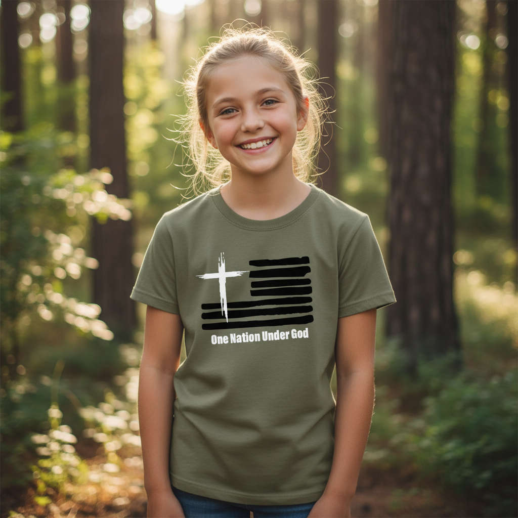 Youth One Nation Under God T-Shirt