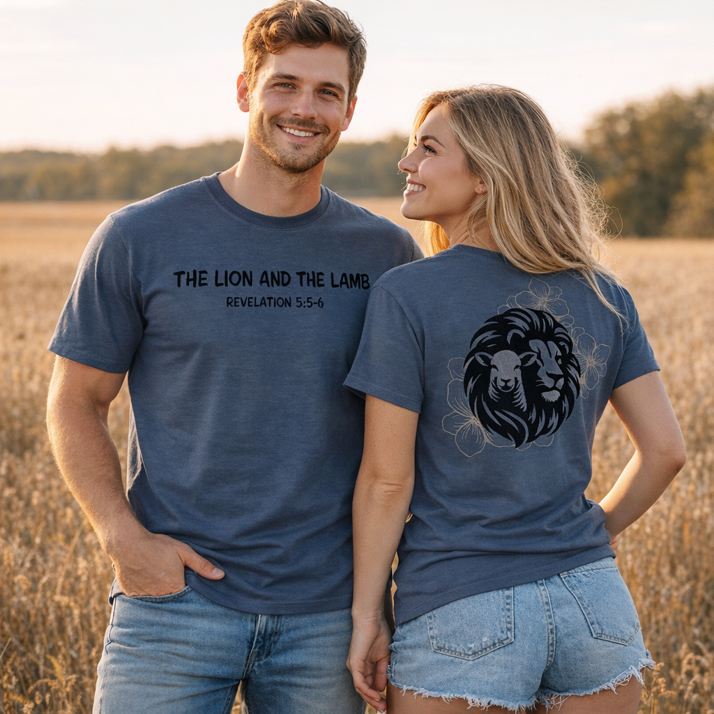 The Lion and The Lamb Two-Sided Comfort Color T-Shirt