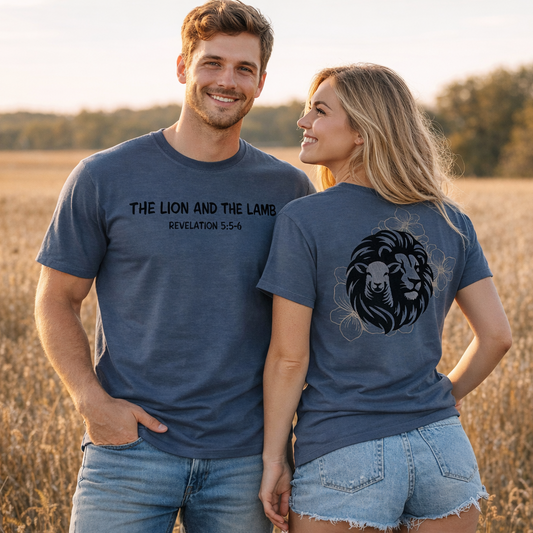 The Lion and The Lamb Two-Sided Comfort Color T-Shirt