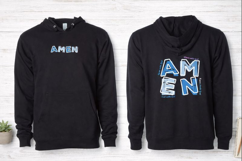 AMEN Two-Sided Hooded Sweatshirt