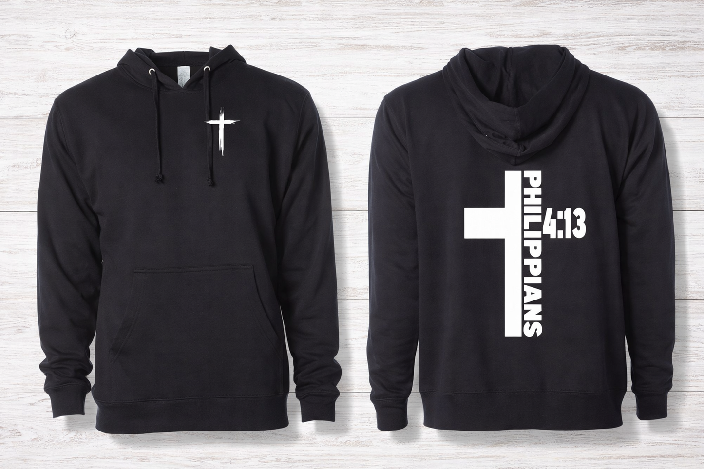 Philippians Two-Sided Hooded Sweatshirt