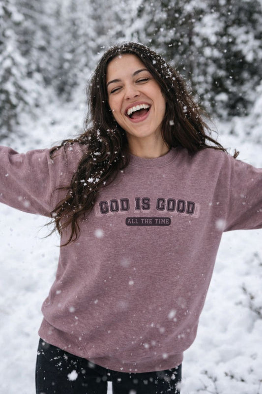 God is Good Crewneck Sweatshirt