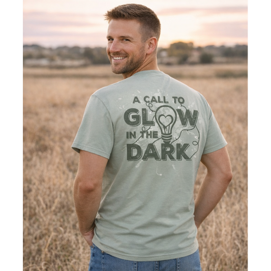 Glow in the Dark Two-Sided Comfort Color T-Shirt