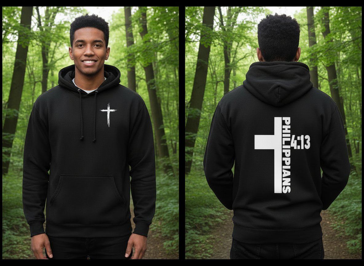 Philippians Two-Sided Hooded Sweatshirt